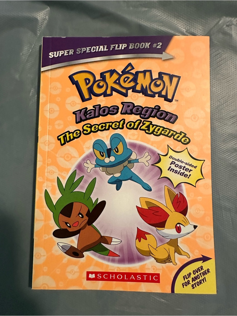 Pokémon Unova Region Kalos Region Flip Book